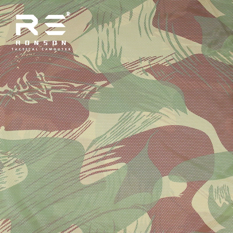 RHODESINA Tela táctica de malla camuflaje estampada transpirable - imagen 4