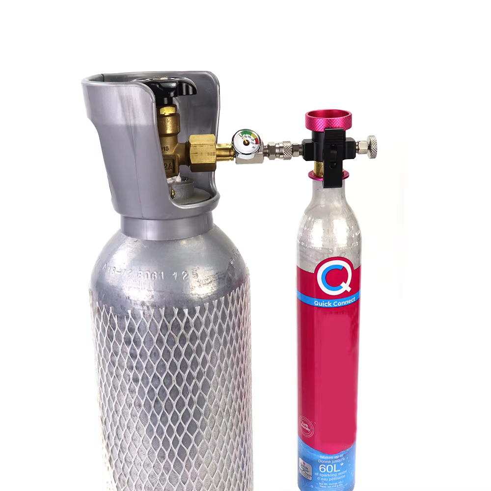 Adaptador CO2 Terra para recarga Sodastream DUO/Art, rosa - imagen 2