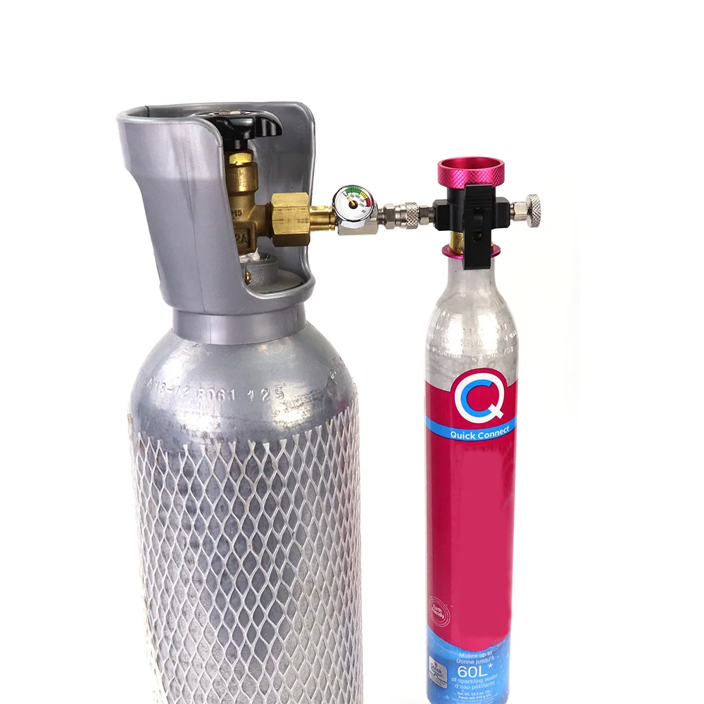 Adaptador de recarga CO2 Sodastream Terra DUO Art con kit calibre - imagen 2