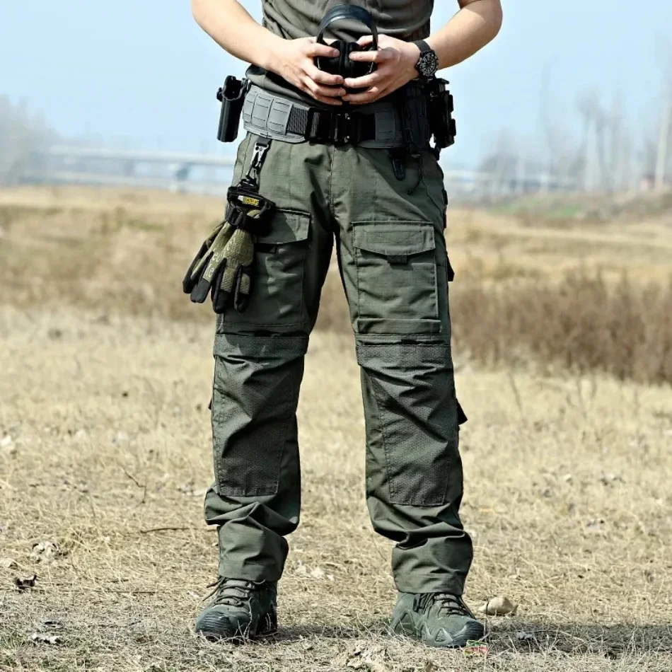 Pantalones tácticos ripstop hombre – combate, airsoft y outdoor - imagen 3