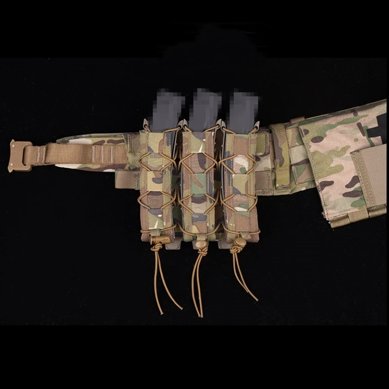 Tactical Tiger funda porta cargadores Molle largo pistola MP5 MP7 - imagen 3