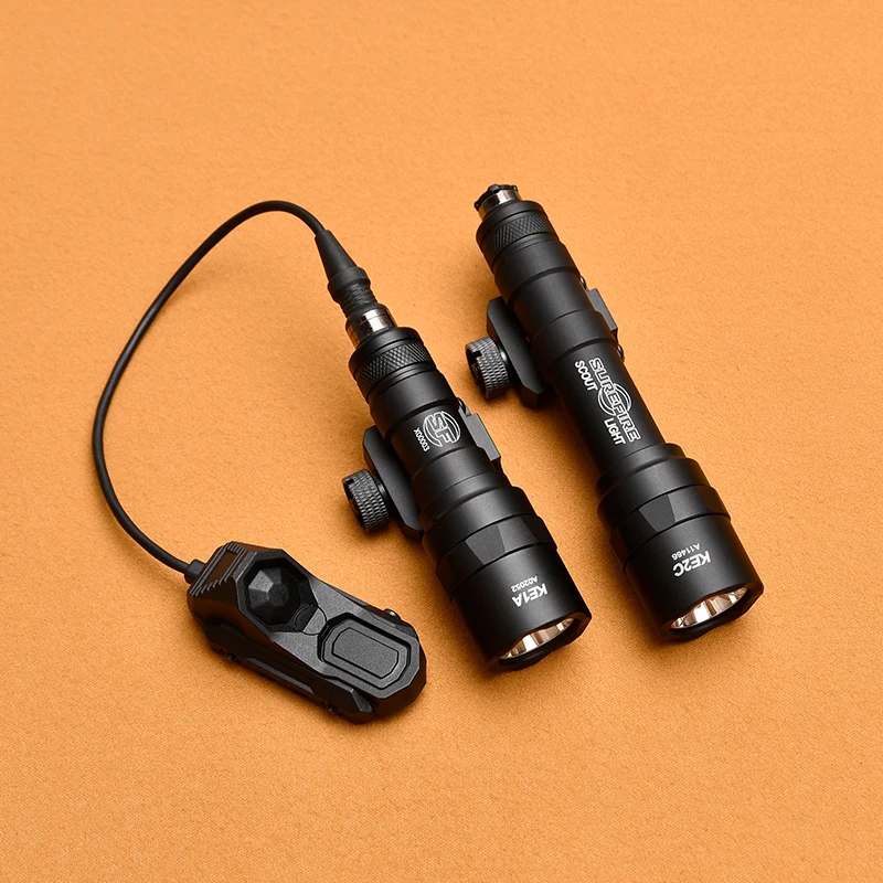 WADSN Linterna táctica M300C/M600U Picatinny con presión remota doble - imagen 2