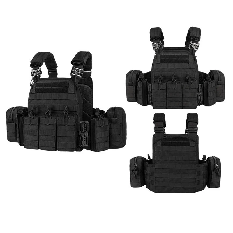 Chaleco táctico YAKEDA liberación rápida camuflaje secado rápido - imagen 5