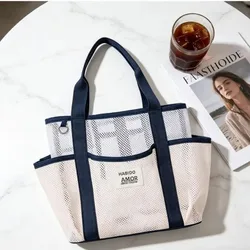 Bolsa impermeable de playa y piscina con bandolera compartimentada