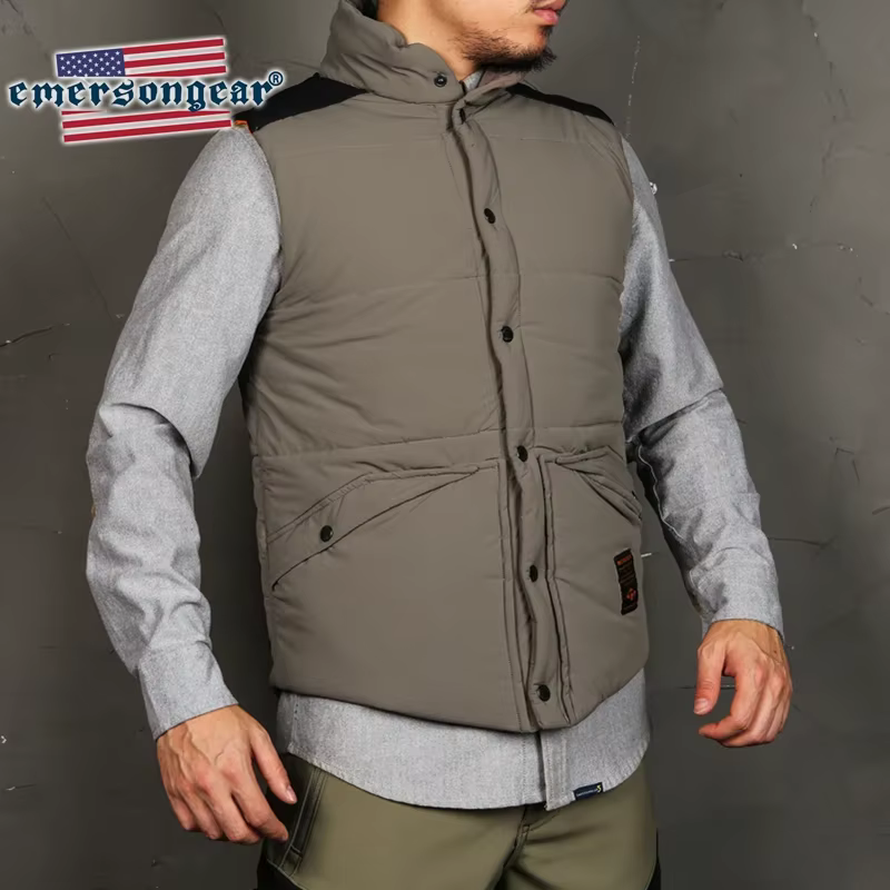 Emersongear chaleco térmico sin mangas calefactable rompevientos - imagen 2