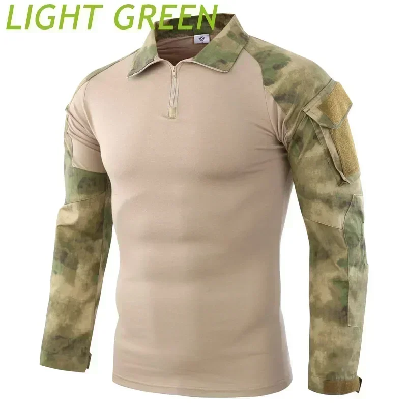 Camisa táctica de camuflaje ripstop para airsoft y senderismo - imagen 3