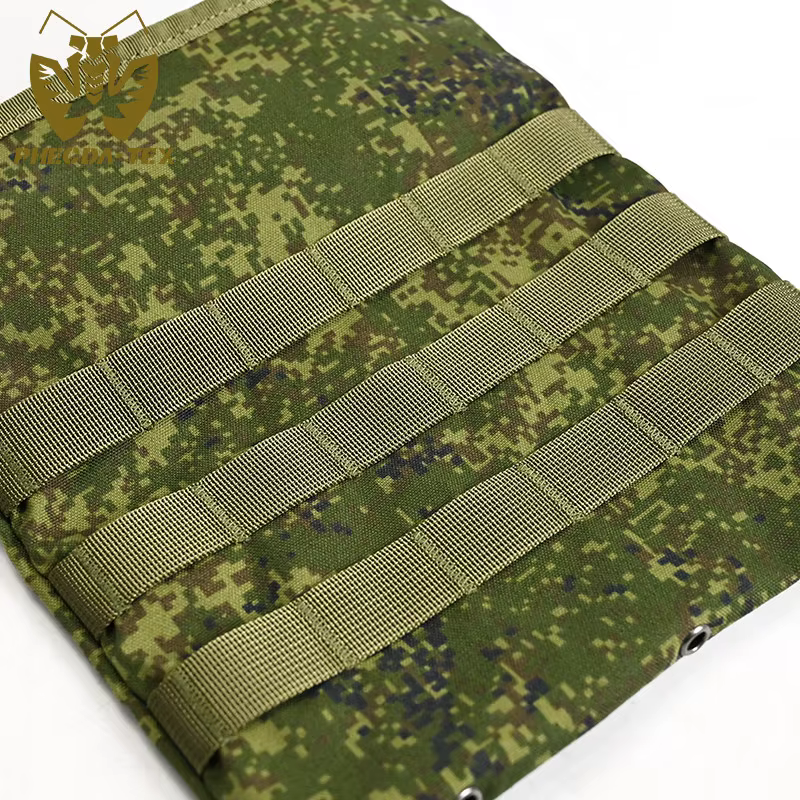 Bolsa táctica EMR Molle plegable en camuflaje verde
