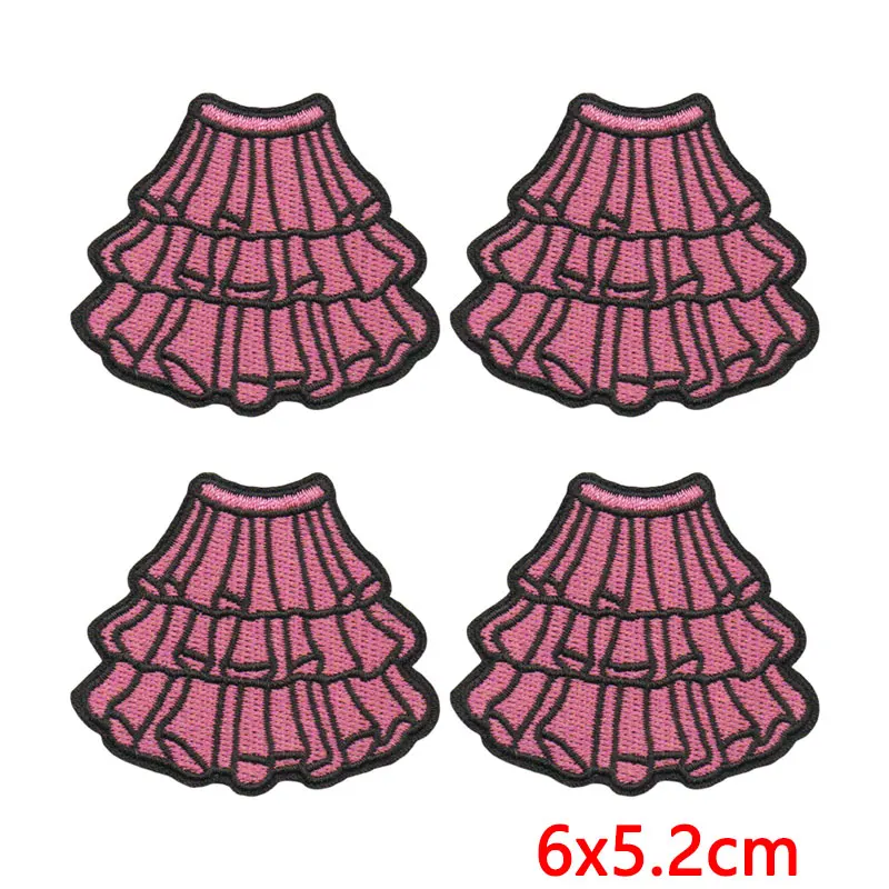 Parche bordado Y2K chica dulce termoadhesivo rosa para DIY - imagen 5