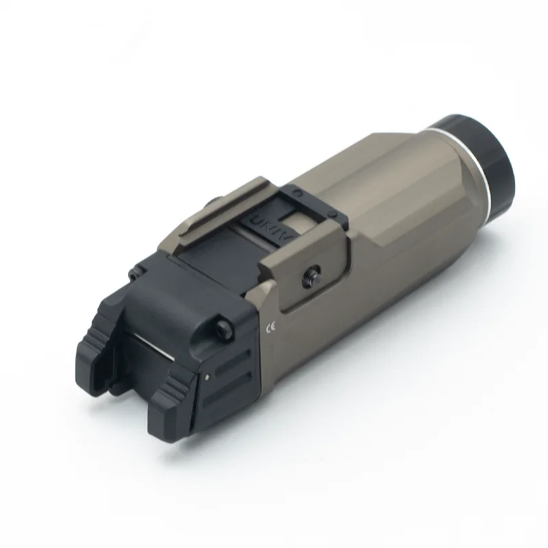TR-9 Linterna táctica para riel Picatinny, luz de exploración