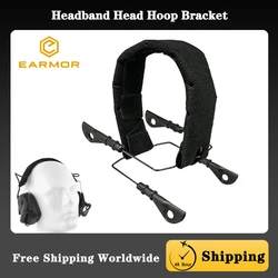 Soporte diadema EARMOR M32 M31H M4 para protección auditiva táctica