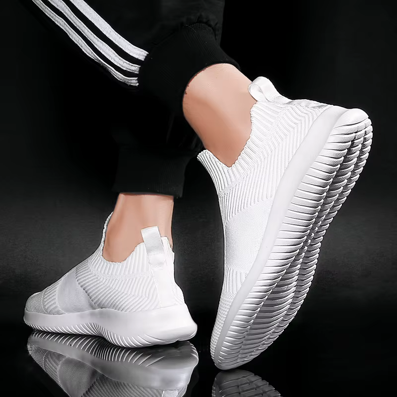 Zapatillas tácticas transpirables blancas vulcanizadas hombre - imagen 2