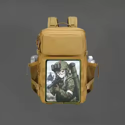 Parche bordado anime velcro para chaquetas y mochilas