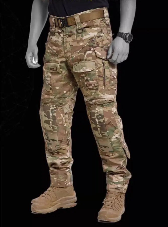 Detalle de camuflaje y diseño táctico