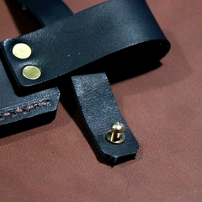 Detalle del costado y la costura reforzada