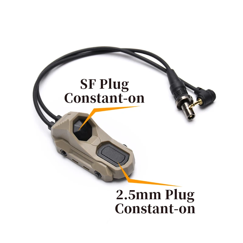 Linterna táctica AXON con láser – Compatible Picatinny y M-LOK
