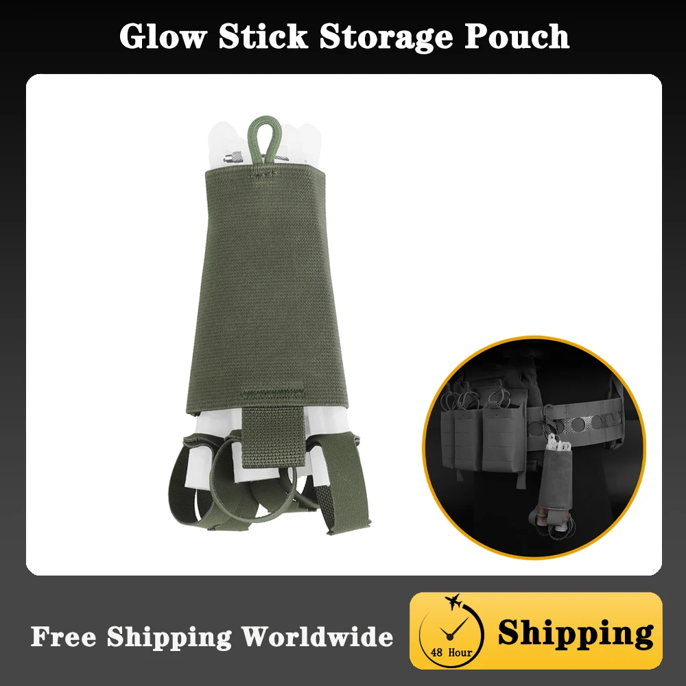 Bolsa táctica porta glow sticks con montaje MOLLE – Outdoor y entrenamiento - imagen 4