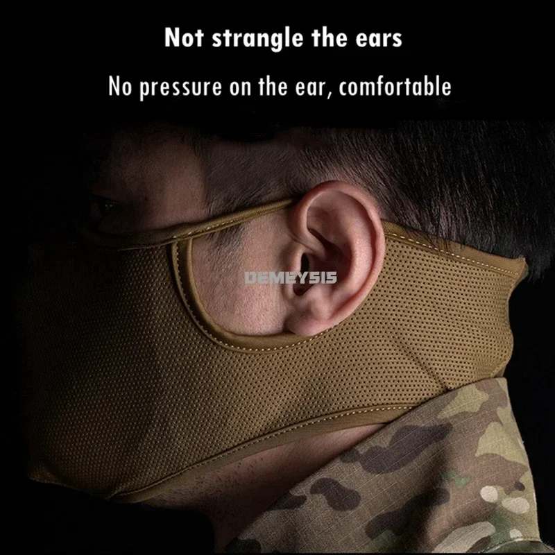 Máscara táctica airsoft facial transpirable - imagen 2