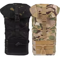 Bolsa táctica MOLLE de cintura para chaleco, utilidad exterior