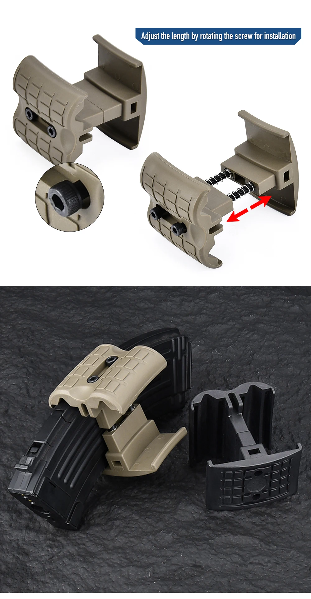 Acoplador con conector doble para dos cargadores