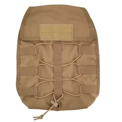 Mochila táctica de hidratación MOLLE para airsoft, portaplacas