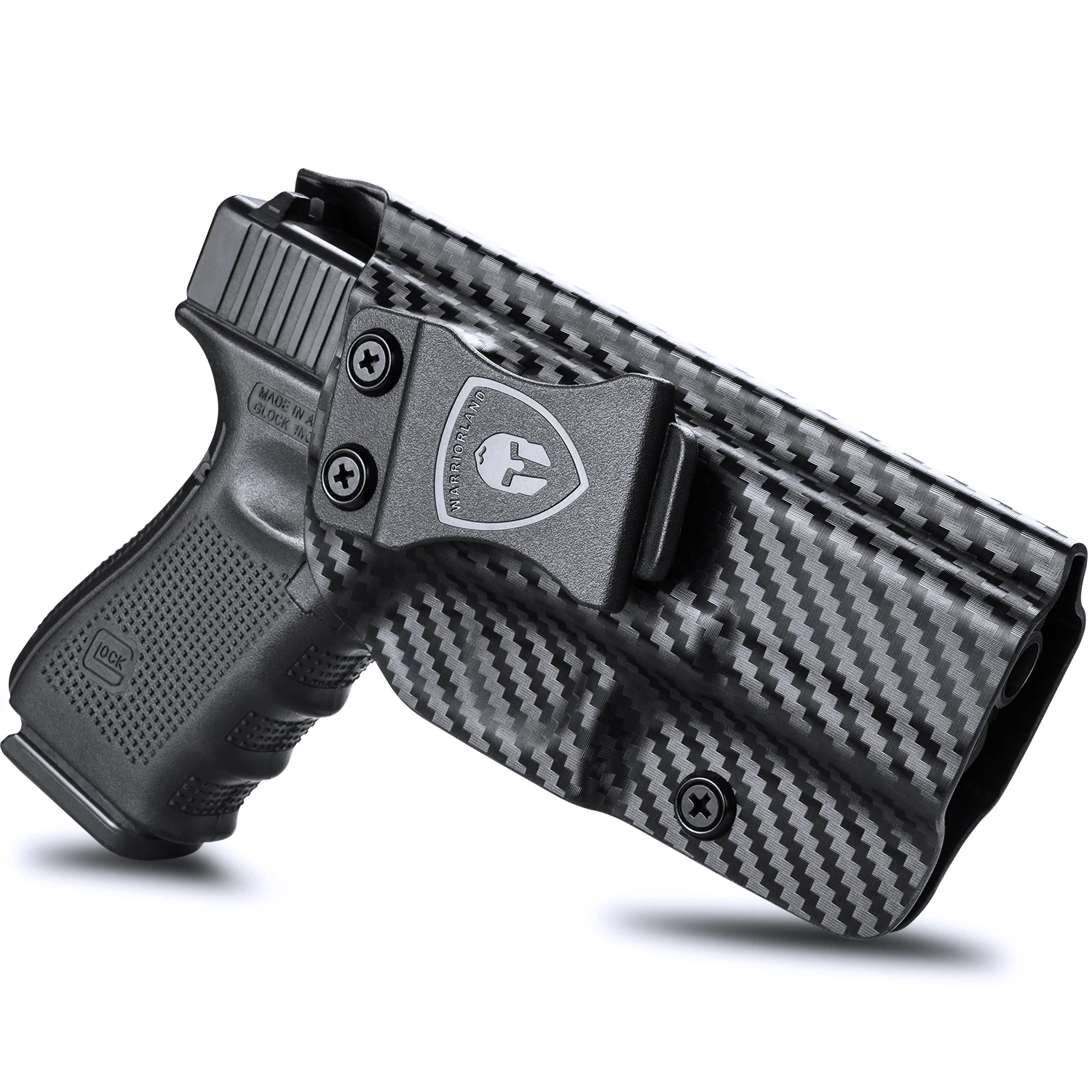 Funda IWB Glock 17/19 de fibra de carbono para mano derecha - imagen 5