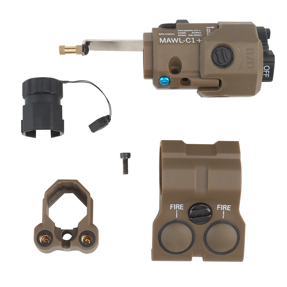 MAWL-C1 Batería táctica con funda impermeable para Airsoft - imagen 2