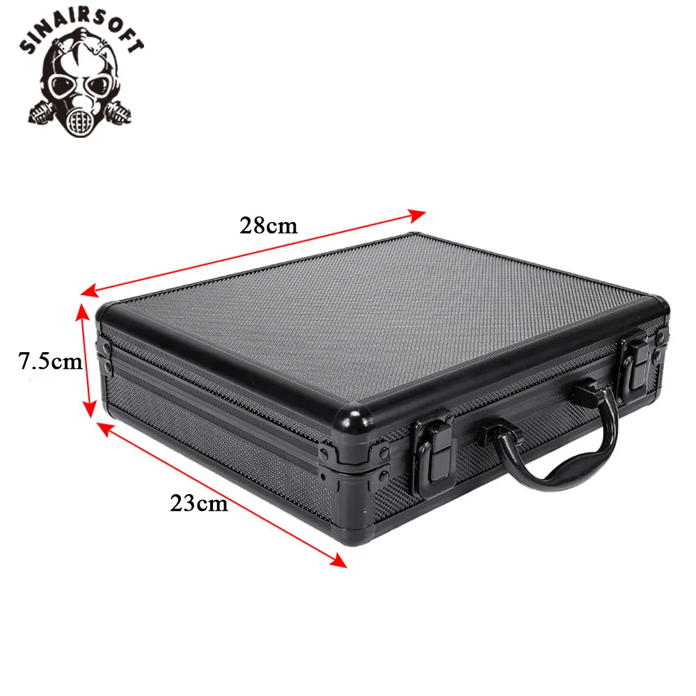 Caja herramientas aluminio rígida ligera con inserto espuma portaobjetos - imagen 3