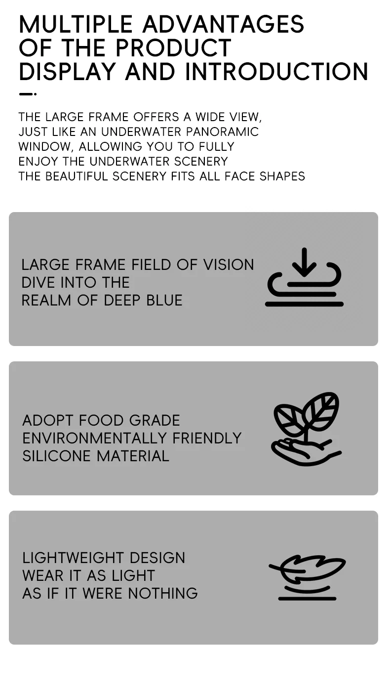 Detalle del visor de vidrio y diseño envolvente