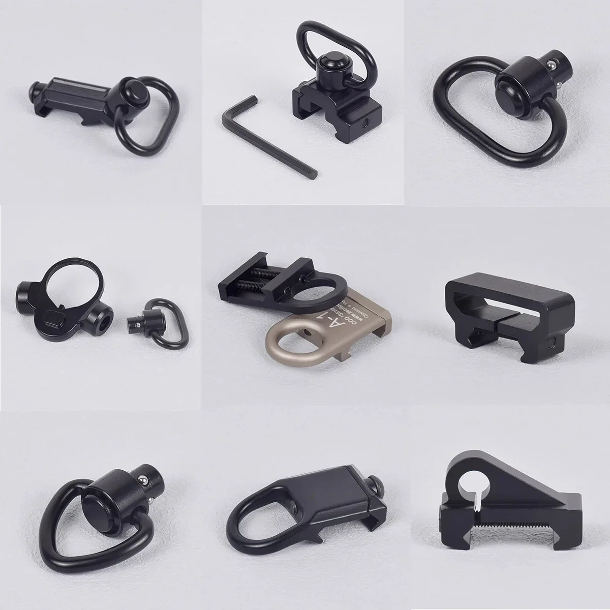 Adaptador QD y hebilla RSA GBB