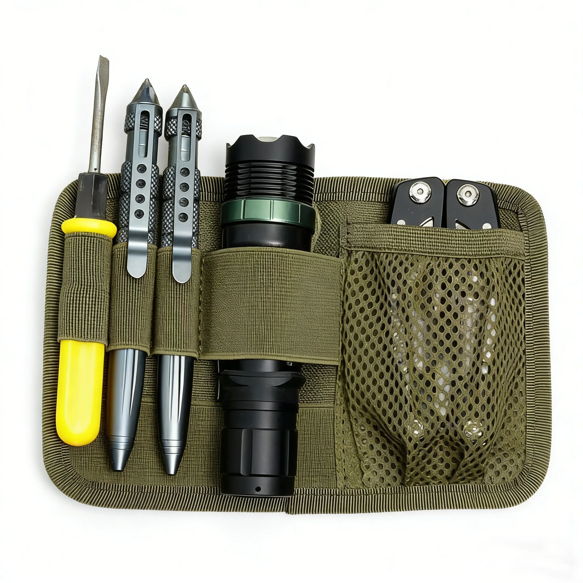 Panel organizador EDC modular MOLLE con separadores internos - imagen 3