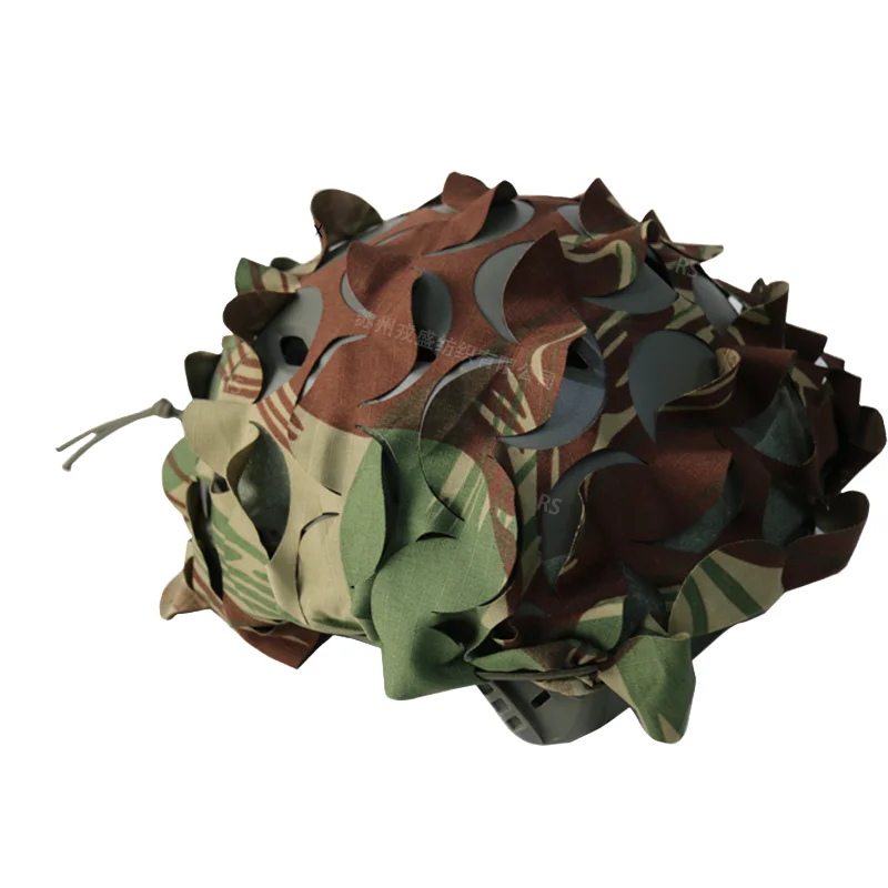 Funda casco táctico multicam ripstop – Camuflaje 3D woodland - imagen 3
