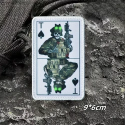 Parche táctico velcro Ace Operator calavera – Insignia militar