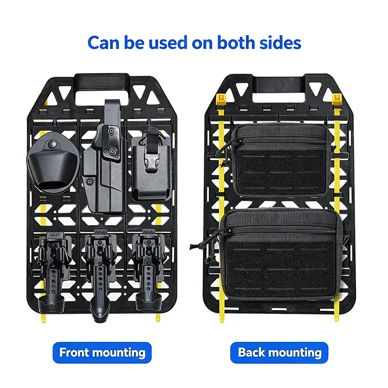 Soporte MOLLE Doble Cara para Mochilas de Vehículo Táctico - imagen 3