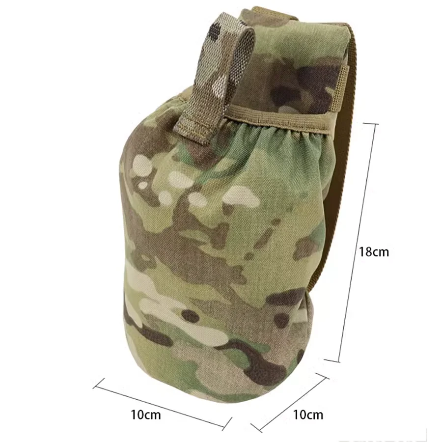 Bolsa táctica de nylon 500D en uso