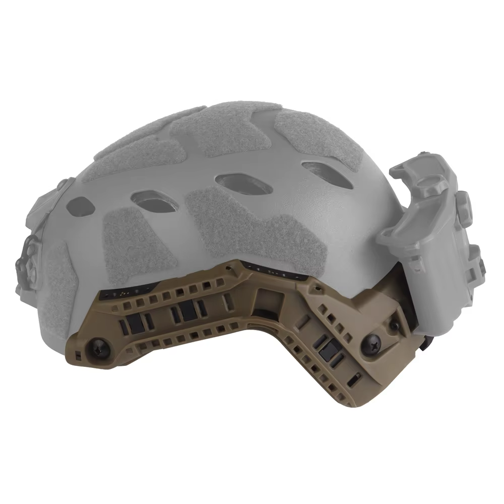 Riel lateral casco táctico montaje arco modular Fast corte alto IR - imagen 2