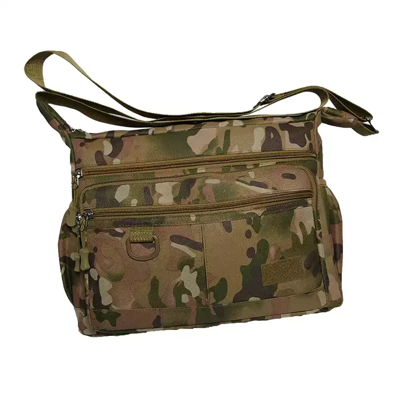 Bolso táctico camuflaje todo terreno, bandolera cruzada capacidad - imagen 4