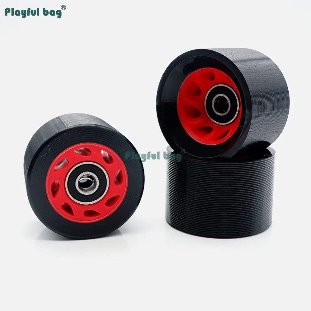 Ruedas PU 90A-95A para patines de doble rodillo – colores variados - imagen 5