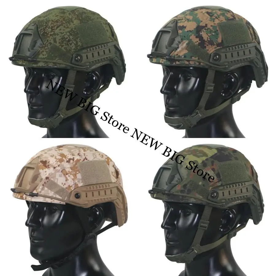 Funda táctica para casco FAST – MARPAT AOR1 Flecktarn MOLLE - imagen 5
