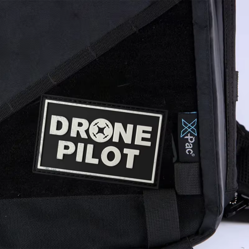 Parche moral PVC Piloto de Dron – Táctico con velcro - imagen 5