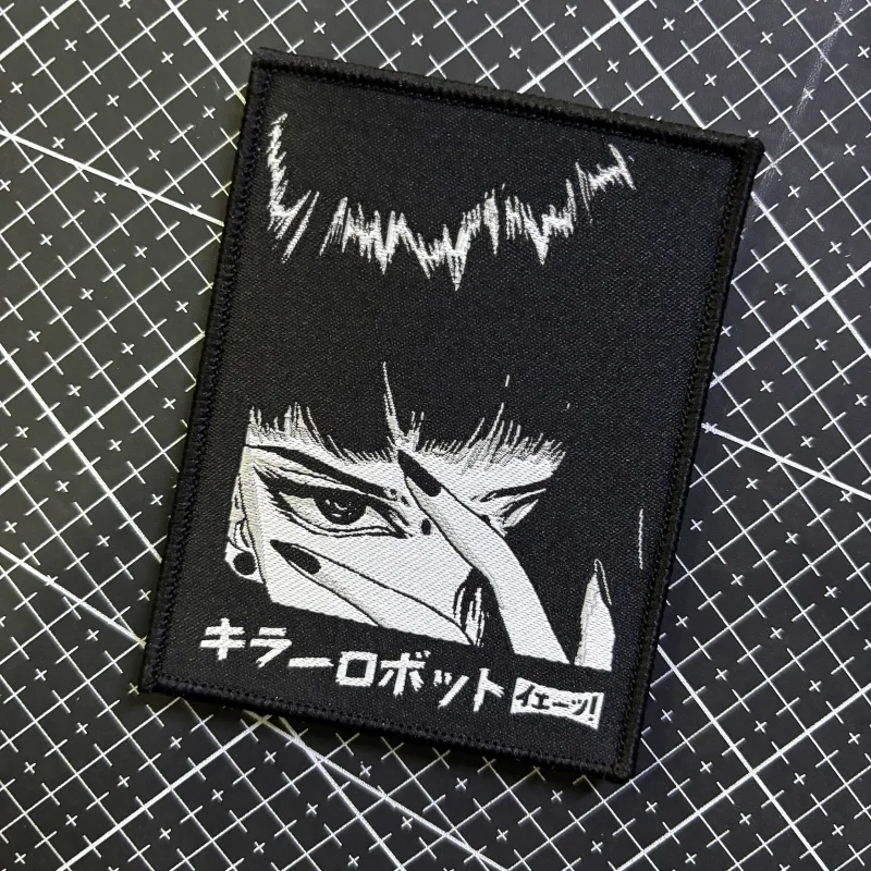 Parche táctico velcro para mochila militar Morale Badge Hit Girl - imagen 2