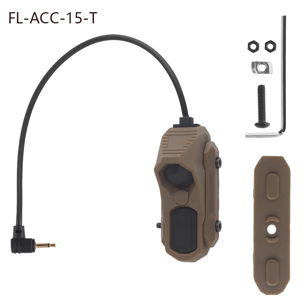 AXON interruptor táctico de presión para rieles M-LOK y Picatinny - imagen 3