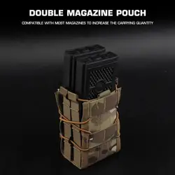 Bolsa MOLLE porta cargadores doble de liberación rápida para AR