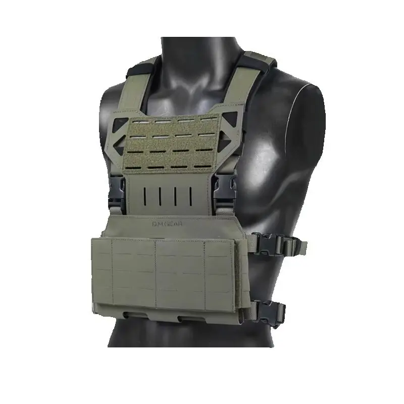 Chaleco táctico ligero con bolsillo frontal para el pecho MOLLE - imagen 4