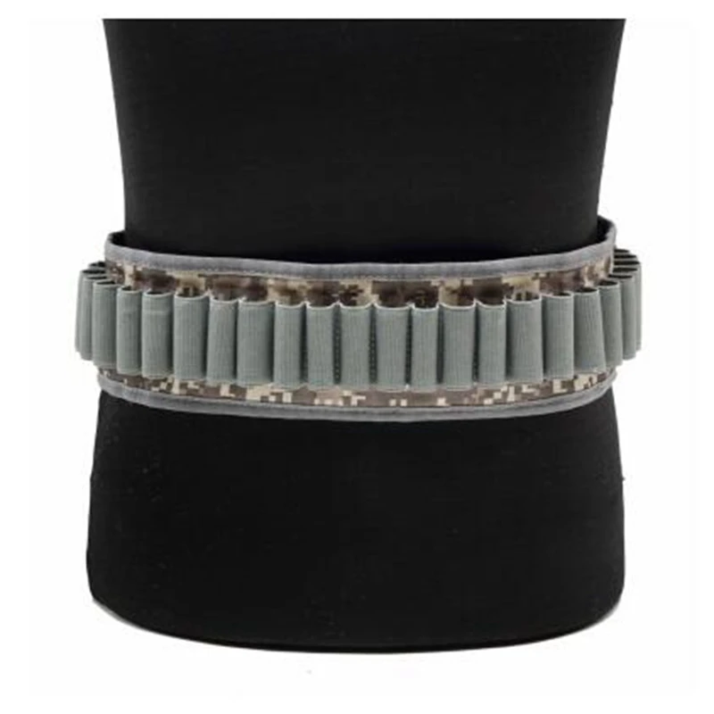Bandolera camuflada en uso
