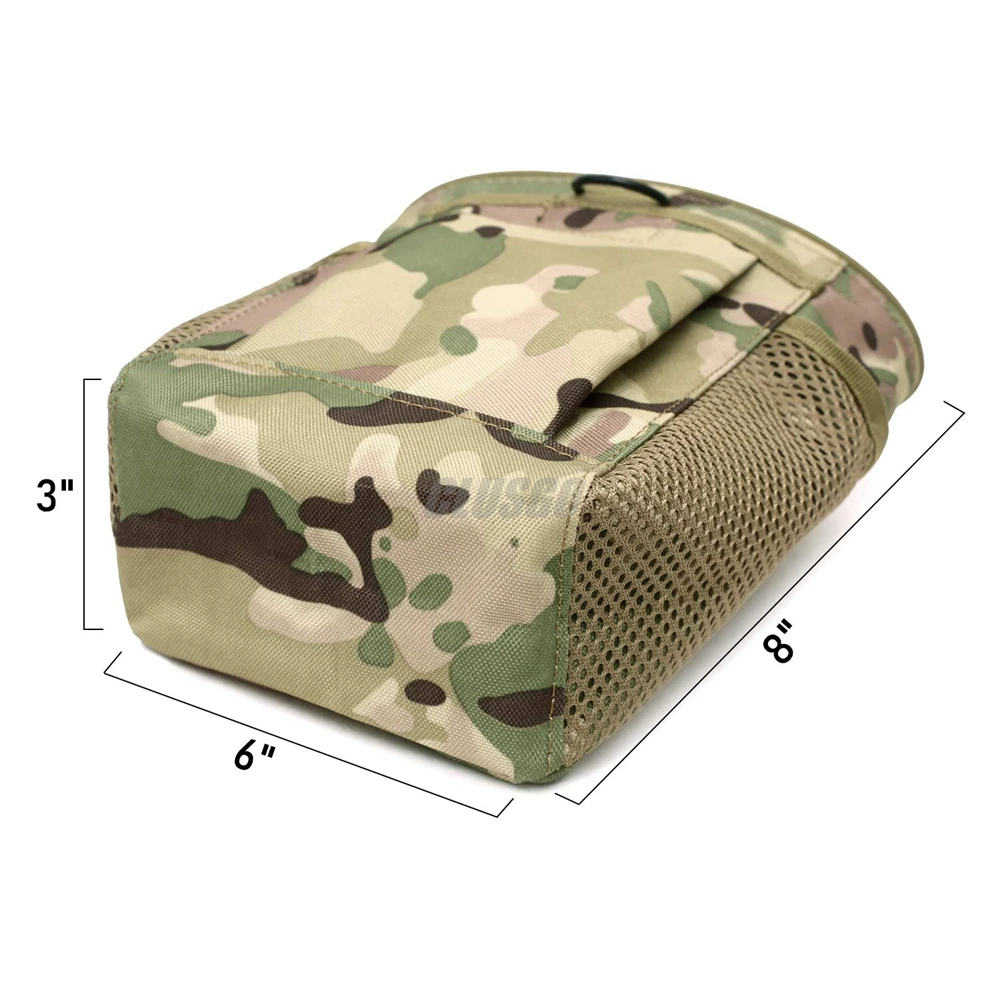 Detalle de los cierres y el diseño multibolsillos