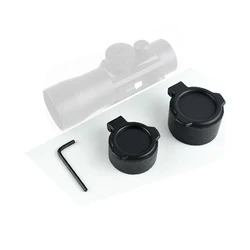 Binoculares con bolsa de pecho y cubierta protectora lente abatible
