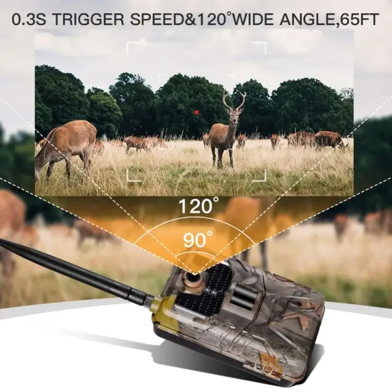 Trampa fotográfica impermeable para caza exterior y vida silvestre - imagen 2