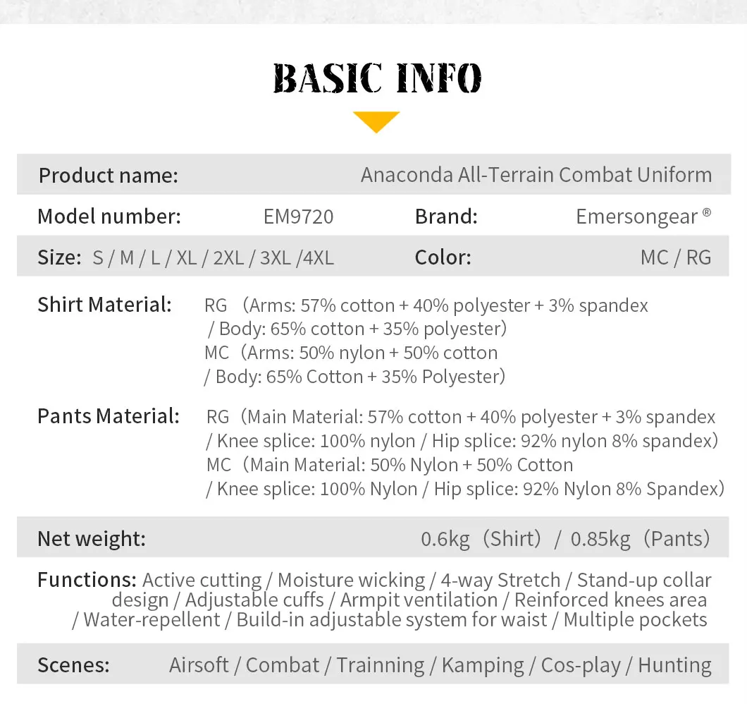 Sistema Molle y bolsillos laterales de la camisa táctica