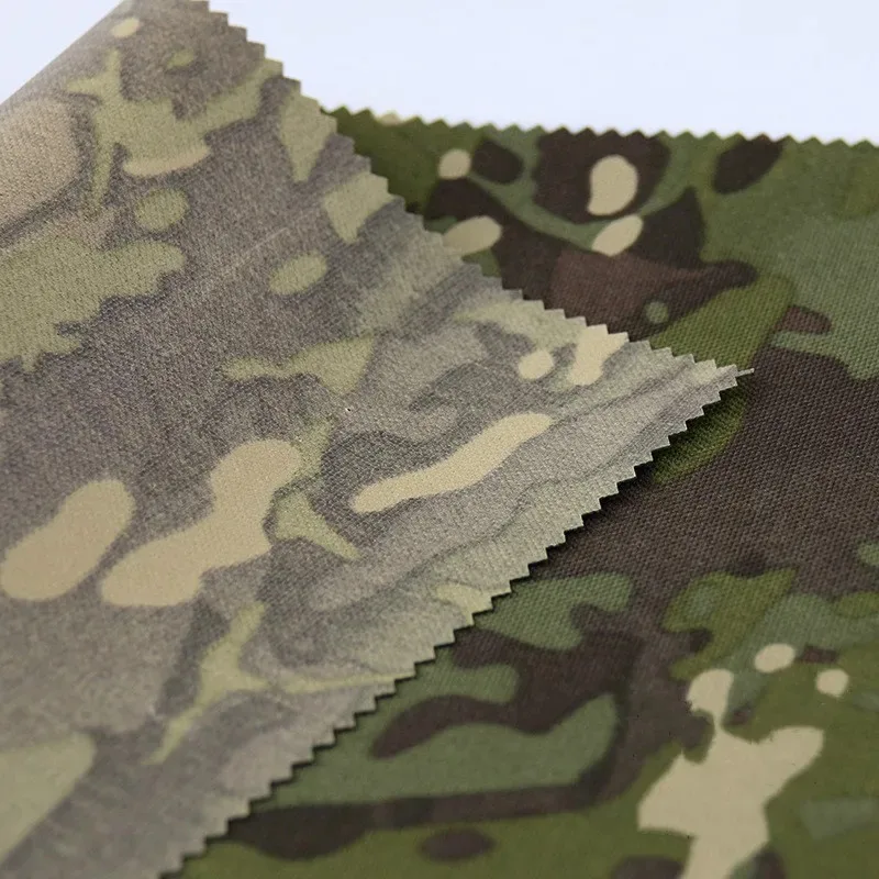 Tela táctica Oxford impermeable PU camuflaje alpino tropical - imagen 2