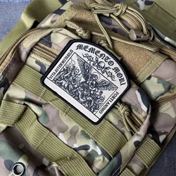 Parche táctico militar Arcángel Miguel – insignia moral con velcro